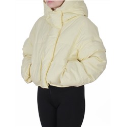 9518 YELLOW Куртка пуховая зимняя женская (пух)