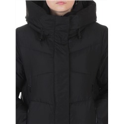 A73 BLACK Пальто зимнее женское (200 гр. холлофайбер)