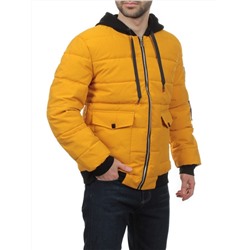 2172 YELLOW Куртка мужская зимняя облегченная (150 гр. холлофайбер)