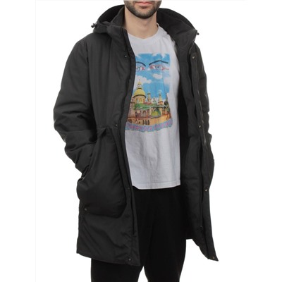 2180 DK. GREEN Куртка мужская зимняя облегченная (130 гр. холлофайбер)