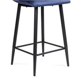 Стул барный SB-005 Темно-синий Velvet G062-49 / GBAR895A-1 /уп 2/