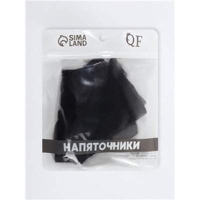 Напяточники для педикюра, увлажняющие, с силиконовыми вставками, 16×8.5 см, один размер, чёрные