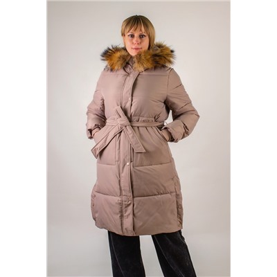Парка с капюшоном натуральный мех арт. 623 НАТАЛИ, 1199649