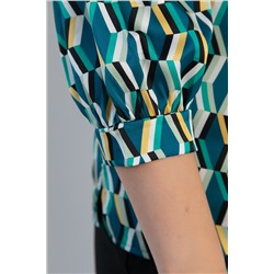 Блуза Мечта сезона (изумруд) Б12908-16М