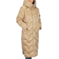 9758 BEIGE Куртка зимняя женская (200 гр. холлофайбера)