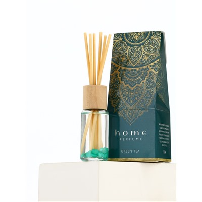 Диффузор ароматический Home perfume, аромат зеленый чай, 30 мл.