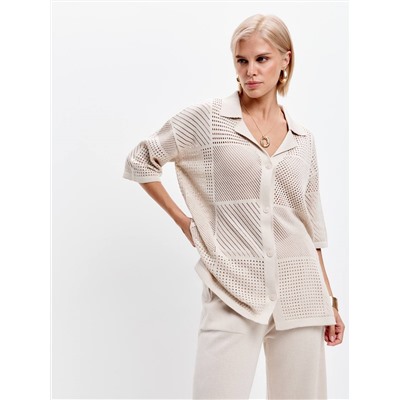 Рубашка ELODIE, Жемчужный