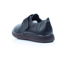 5909 BLACK Полуботинки женские (натуральная кожа)