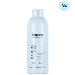 Kapous Окисляющая эмульсия "Blond Cremoxon" серии «Blond Bar» 3% 200 мл