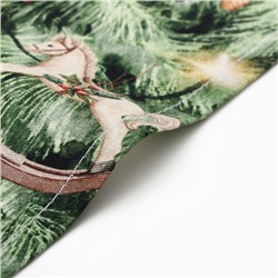 Полотенце кухонное новогоднее «Этель. Сказочная ёлка», 40×73 см, 100% хлопок, саржа 190 г/м²