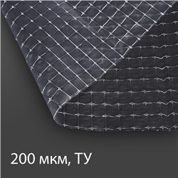 Плёнка армированная для теплиц Greengo, полиэтиленовая с леской, УФ-стабилизатором, 10×2 м, 200 мкм