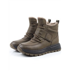 04-WB012-2M SWAMP Кроссовки зимние женские (натуральная кожа, 100% шерсть)