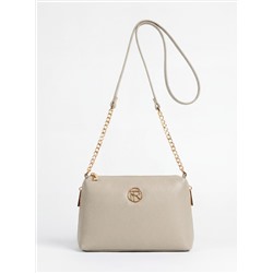 Женская кожаная сумка Richet 3199LGU 892 Бежевый