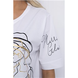 Блуза Деметра (белая) Б12717-20