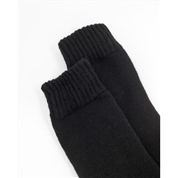 Носки р.35-40 Шерстяные "Пух" Черные