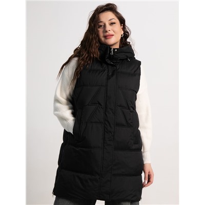 Жилет утепленный Вега (черный) Б15305-18М