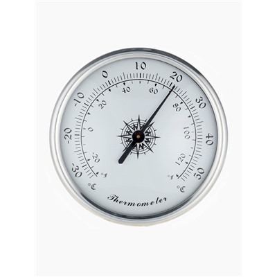 Термометр механический, настенный, d=7.2 см
