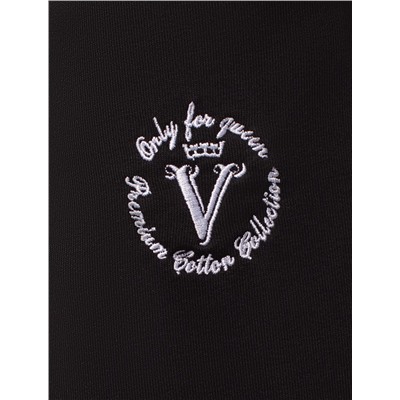 Прямые брюки из петельчатого футера-трехнитки