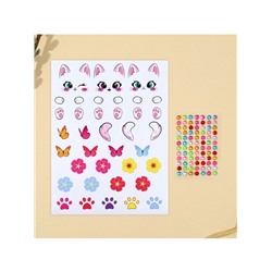 Набор для украшения яиц «Котики» на пасху, 25×15 см