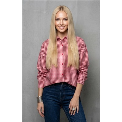 Рубашка OVER SIZE в клетку