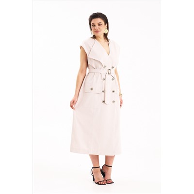 Платье KaVaRi 1109.1 пудровый