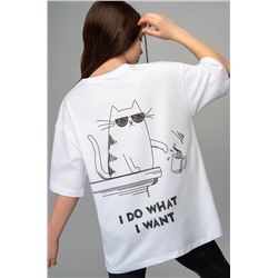 Детская футболка оверсайз Happyfox