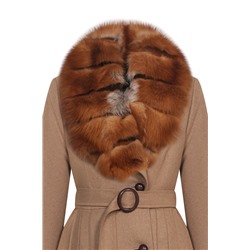 Меховой воротник лисица огнёвка, росшив лапки. Арт. 350в