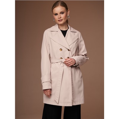 Плащ женский светло-бежевый