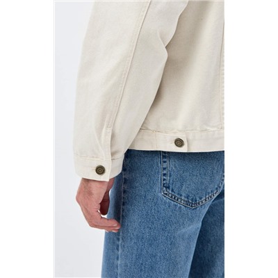 Куртка джинс F611-1214 l.beige
