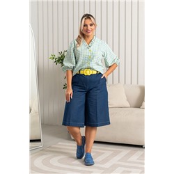 Блузка ТБ-119к желто-голубой
