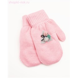 037-TMg Варежки для девочки (7-8 лет)
