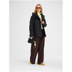 Плащ женский черный