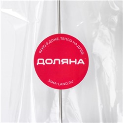 Капучинатор Доляна, 20×4×2.5 см, 2.5 Вт, коричневый