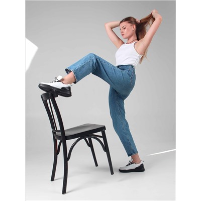 Кроссовки ED'ART 155.2104'bl. Белый черный