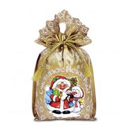 Мешок Праздничный золотой