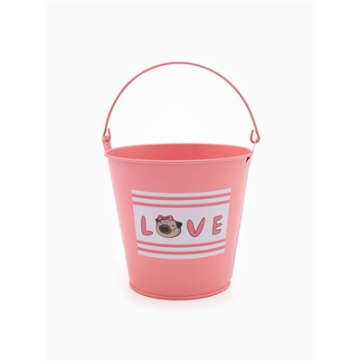 Набор подарочный «Этель» Love, полотенце, мочалка, щётка