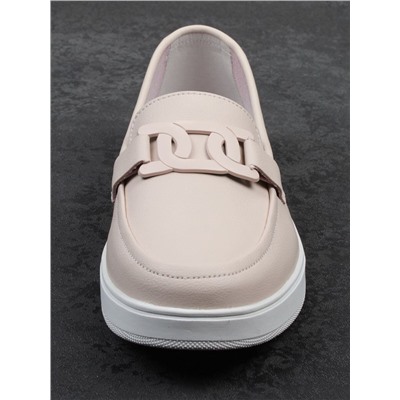 06-YE226-2 PINK Туфли женские (натуральная кожа)