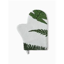 Варежка - прихватка «Этель. Папоротник», 20×27 см, репс 220 г/м², 100% хлопок