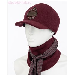 Дана стразы Комплект (бейсболка+бактус) (57-59)