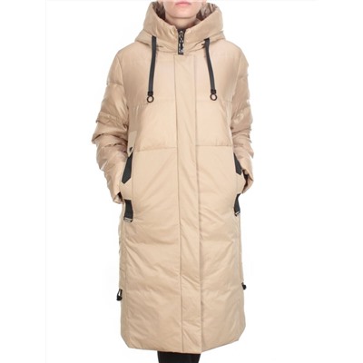 2211 BEIGE Пальто зимнее женское LYDIA (200 гр. холлофайбер)