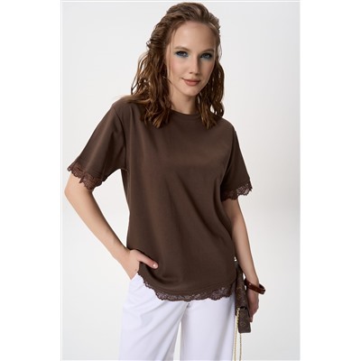 Футболка Бэль (шоколадный)