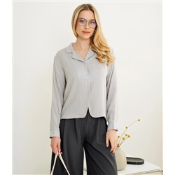 Рубашка #КТ9025 (3), светло-серый