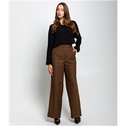 Брюки #ОКТ175001, коричневый