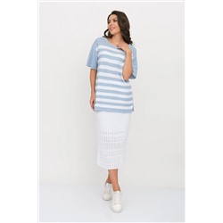 Юбка И 017/белый