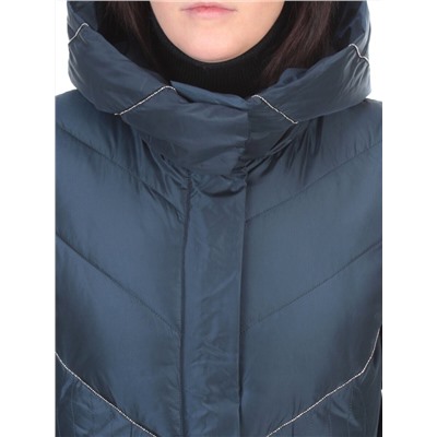 9915 AQUAMARINE Пальто женское зимнее JEARLIDER (200 гр. холлофайбера)