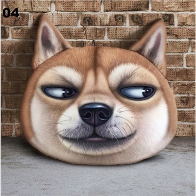 Подушка 3D Cat Fan YR-003