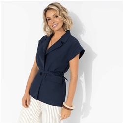 Жилет на подкладе, Слишком модно (deep blue)