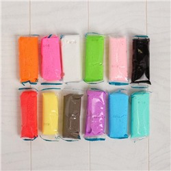 Воздушный пластилин,12 цветов