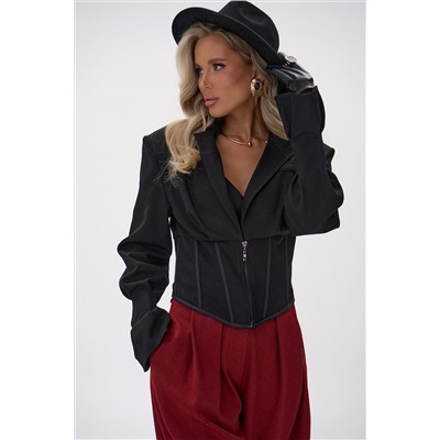 Пиджак – корсет Джуди (чёрный)