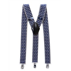 Подтяжки П35 Chrome в коробке синие П35009-0007